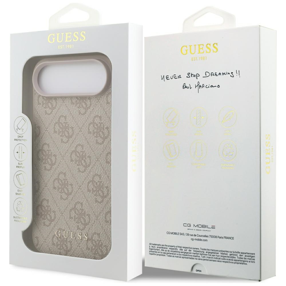 iTok webáruház - Guess Guess 4G Classic tok iPhone 17 Air (rózsaszín) 8 Guess 4G Classic Case for iPhone 17 Air (rózsaszín)