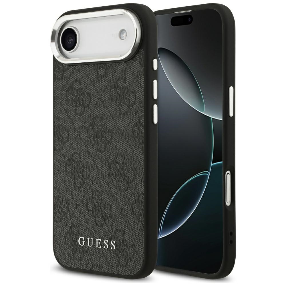 iTok webáruház - Guess Guess 4G Classic Logo MagSafe tok iPhone 17 Air készülékhez (fekete) 1 Guess 4G Classic Logo MagSafe case for iPhone 17 Air (fekete)