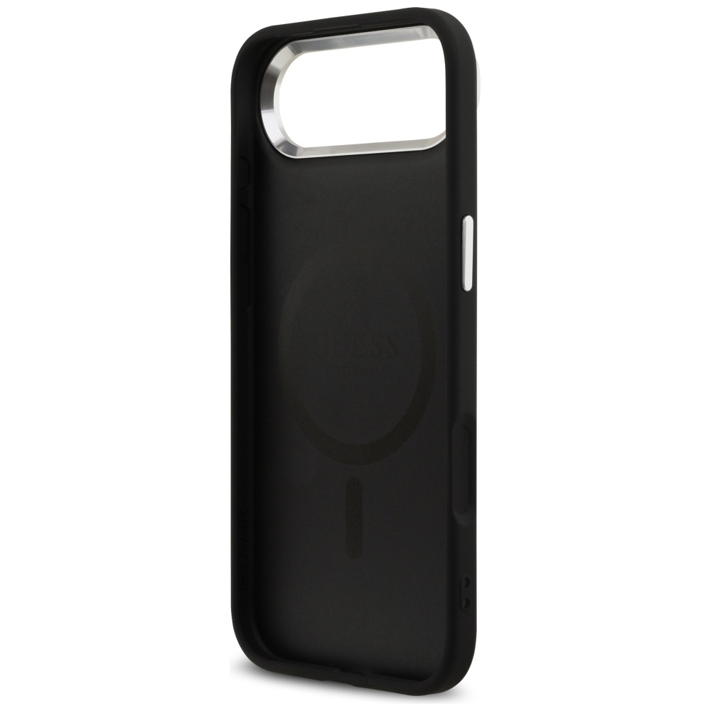 iTok webáruház - Guess Guess 4G Classic Logo MagSafe tok iPhone 17 Air készülékhez (fekete) 7 Guess 4G Classic Logo MagSafe case for iPhone 17 Air (fekete)