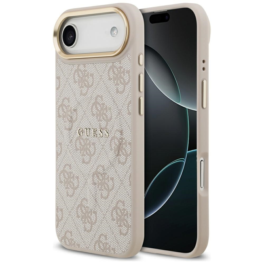 iTok webáruház - Guess Guess 4G PU Classic Logo MagSafe tok iPhone 17 Air (rózsaszín) 1 Guess 4G PU Classic Logo MagSafe Case for iPhone 17 Air (rózsaszín)