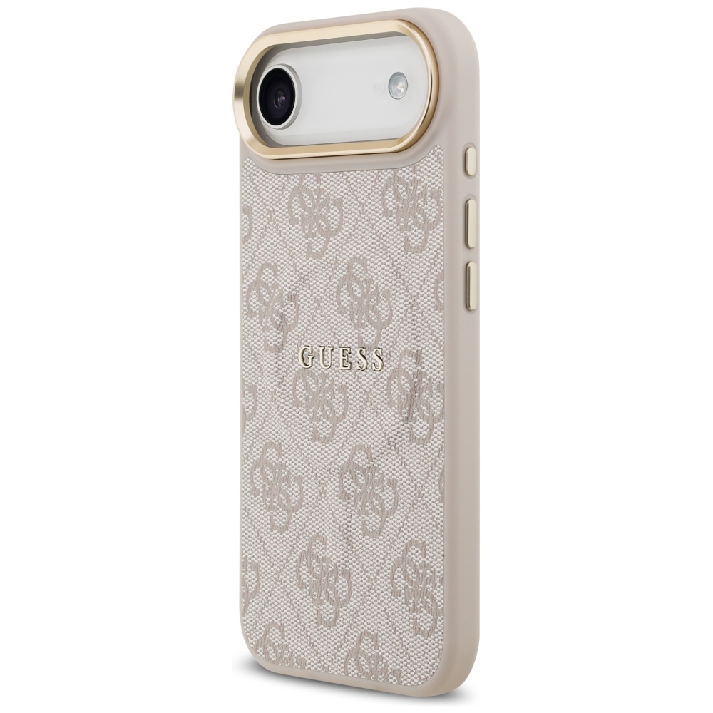 iTok webáruház - Guess Guess 4G PU Classic Logo MagSafe tok iPhone 17 Air (rózsaszín) 2 Guess 4G PU Classic Logo MagSafe Case for iPhone 17 Air (rózsaszín)