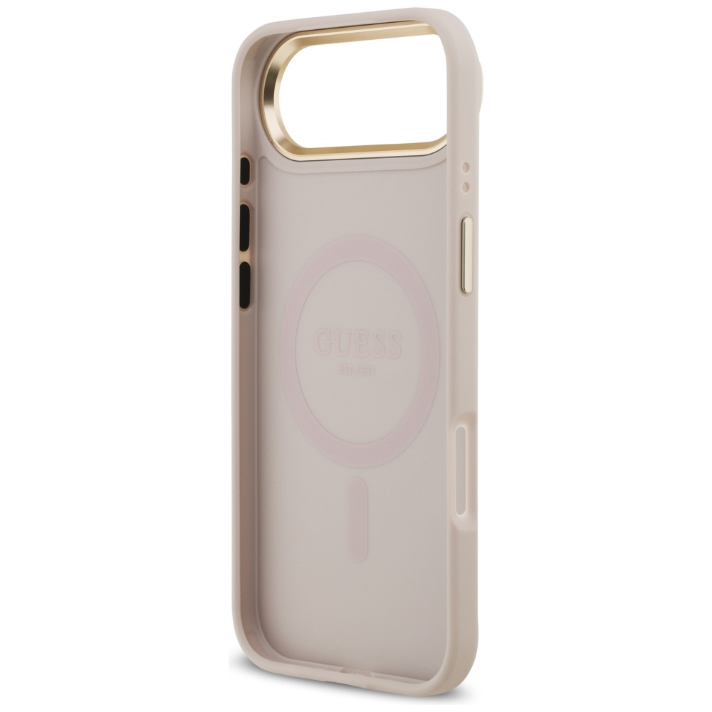iTok webáruház - Guess Guess 4G PU Classic Logo MagSafe tok iPhone 17 Air (rózsaszín) 7 Guess 4G PU Classic Logo MagSafe Case for iPhone 17 Air (rózsaszín)