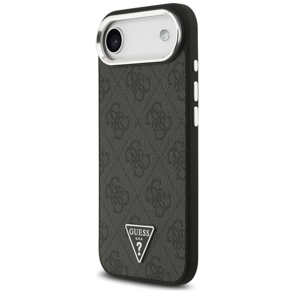 iTok webáruház - Guess Guess 4G Triangle Logo MagSafe tok iPhone 17 Air készülékhez (fekete) 2 Guess 4G Triangle Logo MagSafe case for iPhone 17 Air (fekete)
