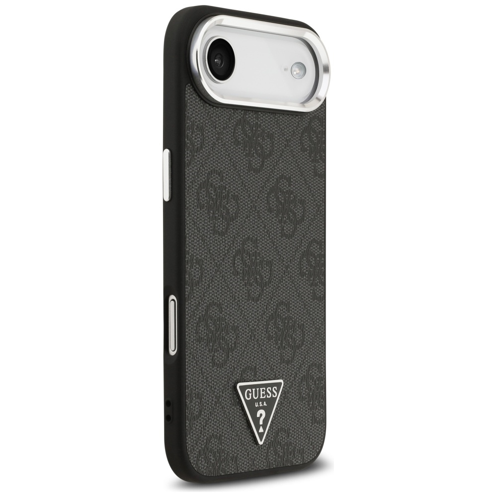 iTok webáruház - Guess Guess 4G Triangle Logo MagSafe tok iPhone 17 Air készülékhez (fekete) 4 Guess 4G Triangle Logo MagSafe case for iPhone 17 Air (fekete)