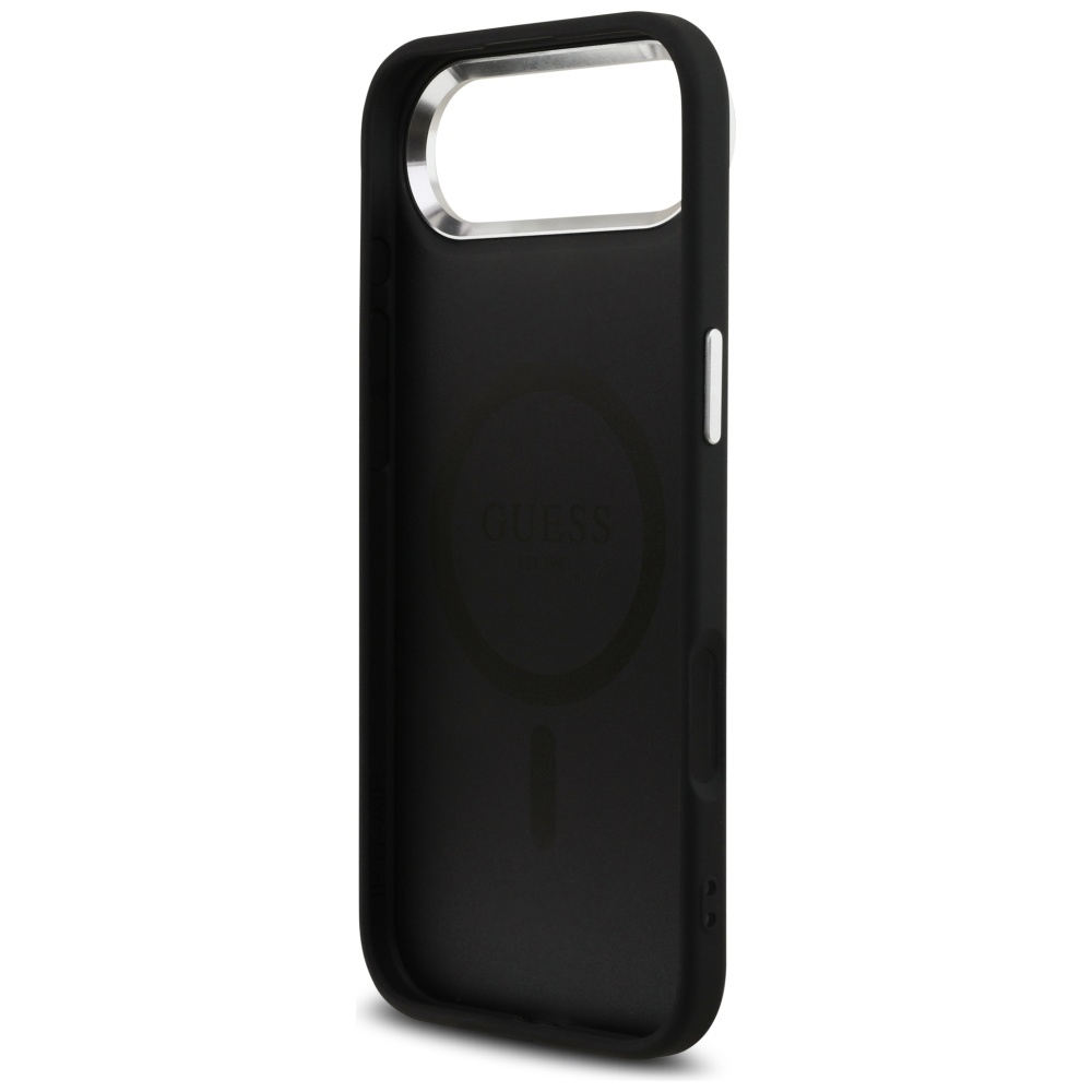 iTok webáruház - Guess Guess 4G Triangle Logo MagSafe tok iPhone 17 Air készülékhez (fekete) 7 Guess 4G Triangle Logo MagSafe case for iPhone 17 Air (fekete)