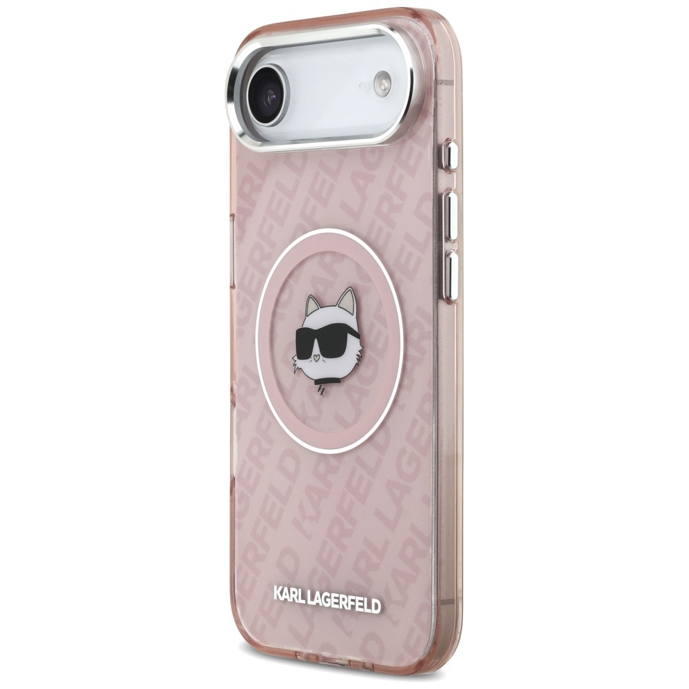 iTok webáruház - Karl Lagerfeld Karl Lagerfeld IML Choupette Head Logo MagSafe tok iPhone 17 Airhez (rózsaszín) 2 Karl Lagerfeld IML Choupette Head Logo MagSafe Case for iPhone 17 Air (rózsaszín)