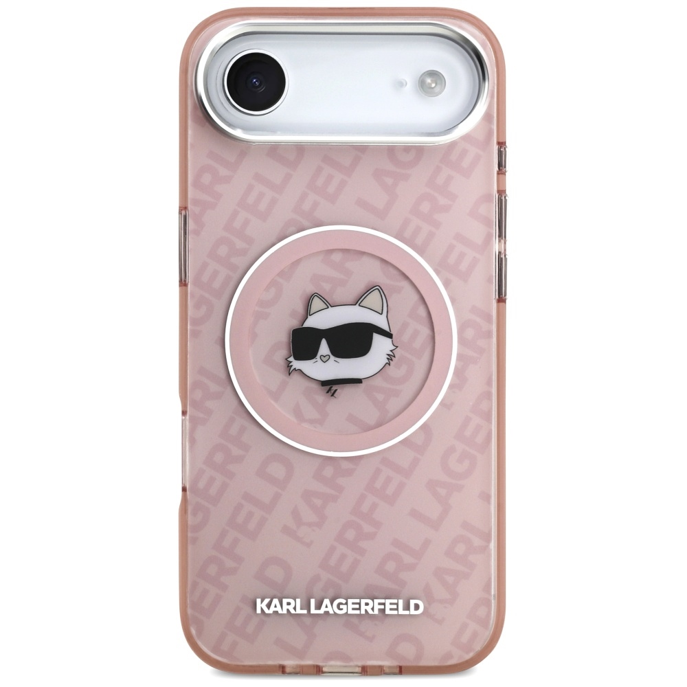 iTok webáruház - Karl Lagerfeld Karl Lagerfeld IML Choupette Head Logo MagSafe tok iPhone 17 Airhez (rózsaszín) 3 Karl Lagerfeld IML Choupette Head Logo MagSafe Case for iPhone 17 Air (rózsaszín)