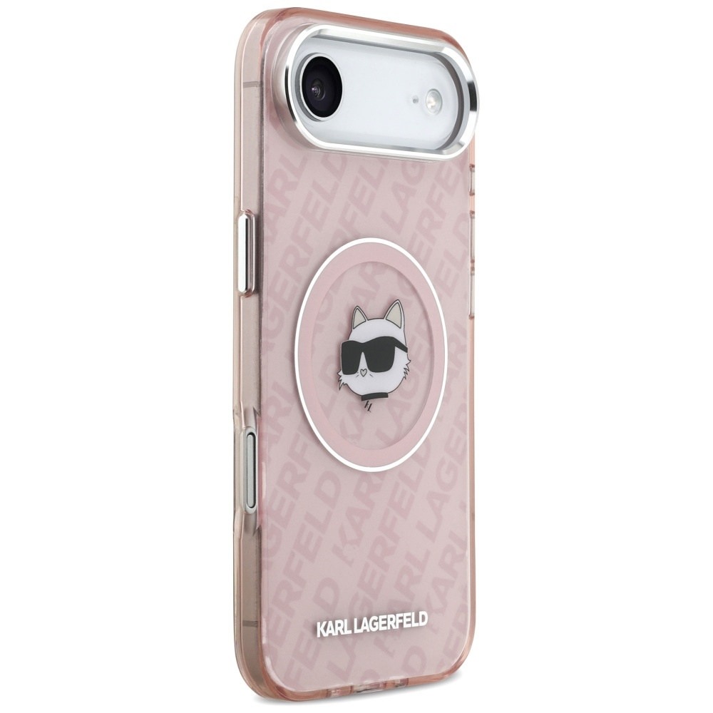 iTok webáruház - Karl Lagerfeld Karl Lagerfeld IML Choupette Head Logo MagSafe tok iPhone 17 Airhez (rózsaszín) 4 Karl Lagerfeld IML Choupette Head Logo MagSafe Case for iPhone 17 Air (rózsaszín)