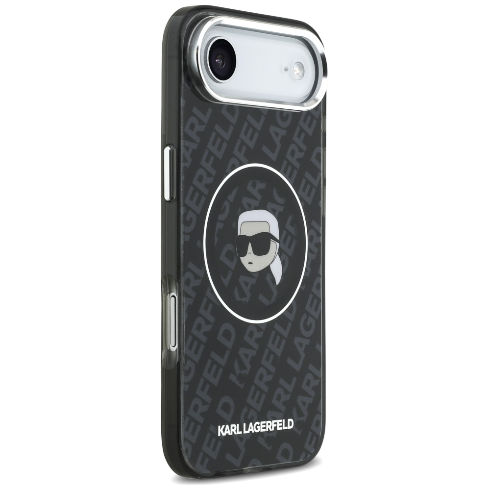iTok webáruház - Karl Lagerfeld Karl Lagerfeld IML Karl Head Logo MagSafe tok iPhone 17 Air készülékhez (fekete) 4 Karl Lagerfeld IML Karl Head Logo MagSafe Case for iPhone 17 Air (fekete)