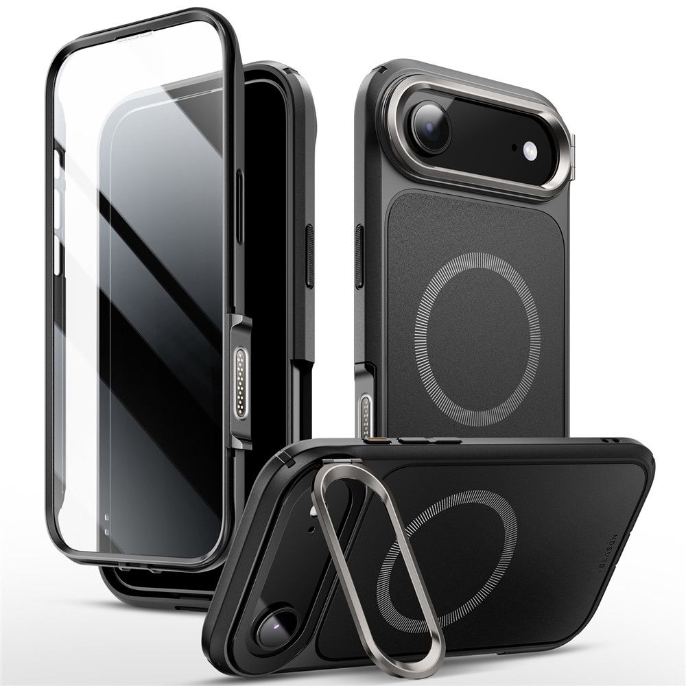 iTok webáruház - Supcase Supcase IBLSN Ares Flip Mag MagSafe Case for iPhone 17 Air (fekete) 2 Supcase IBLSN Ares Flip Mag MagSafe Case for iPhone 17 Air (fekete)
