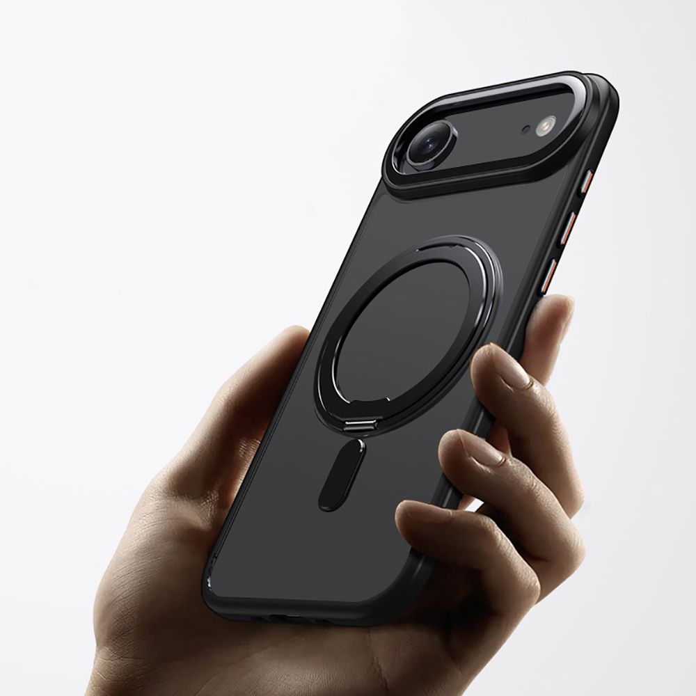 iTok webáruház - Tech-Protect Tech-Protect MagRing MagSafe tok iPhone 17 Air készülékhez (fekete) 3 Tech-Protect MagRing MagSafe case for iPhone 17 Air (fekete)