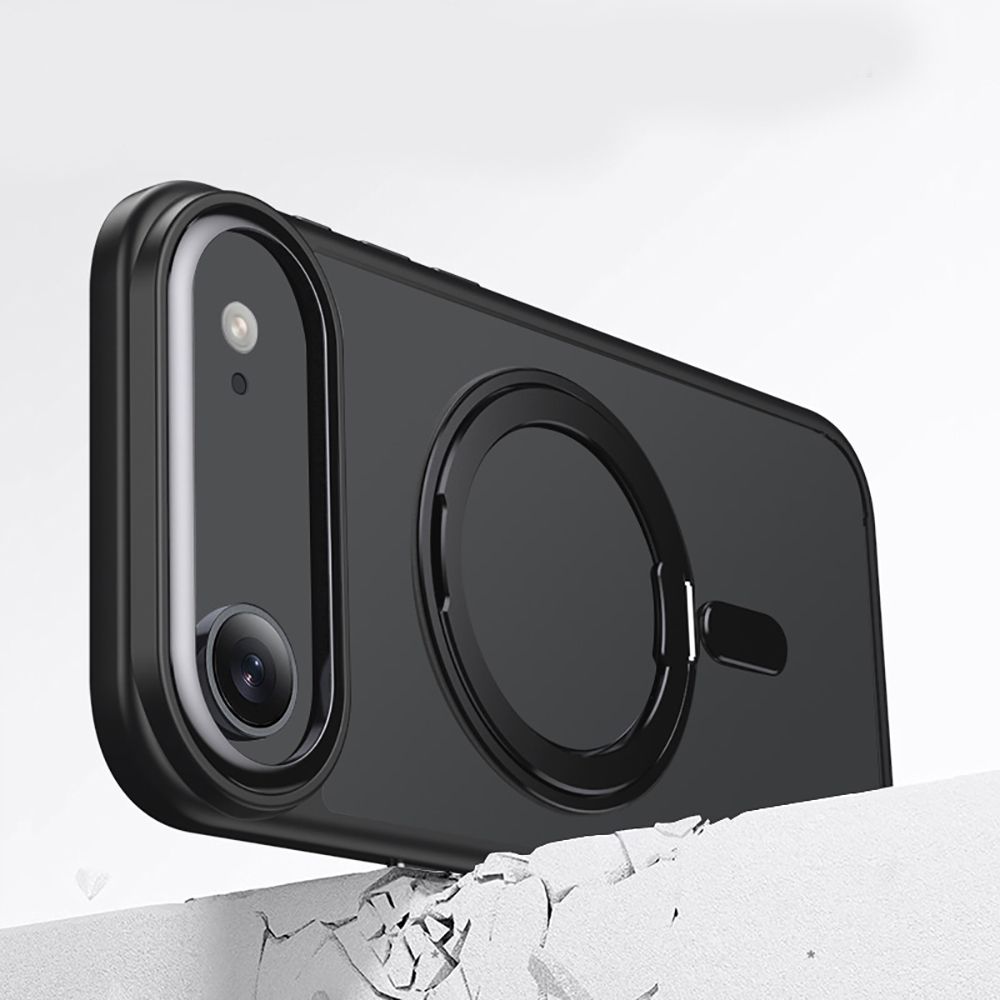 iTok webáruház - Tech-Protect Tech-Protect MagRing MagSafe tok iPhone 17 Air készülékhez (fekete) 4 Tech-Protect MagRing MagSafe case for iPhone 17 Air (fekete)
