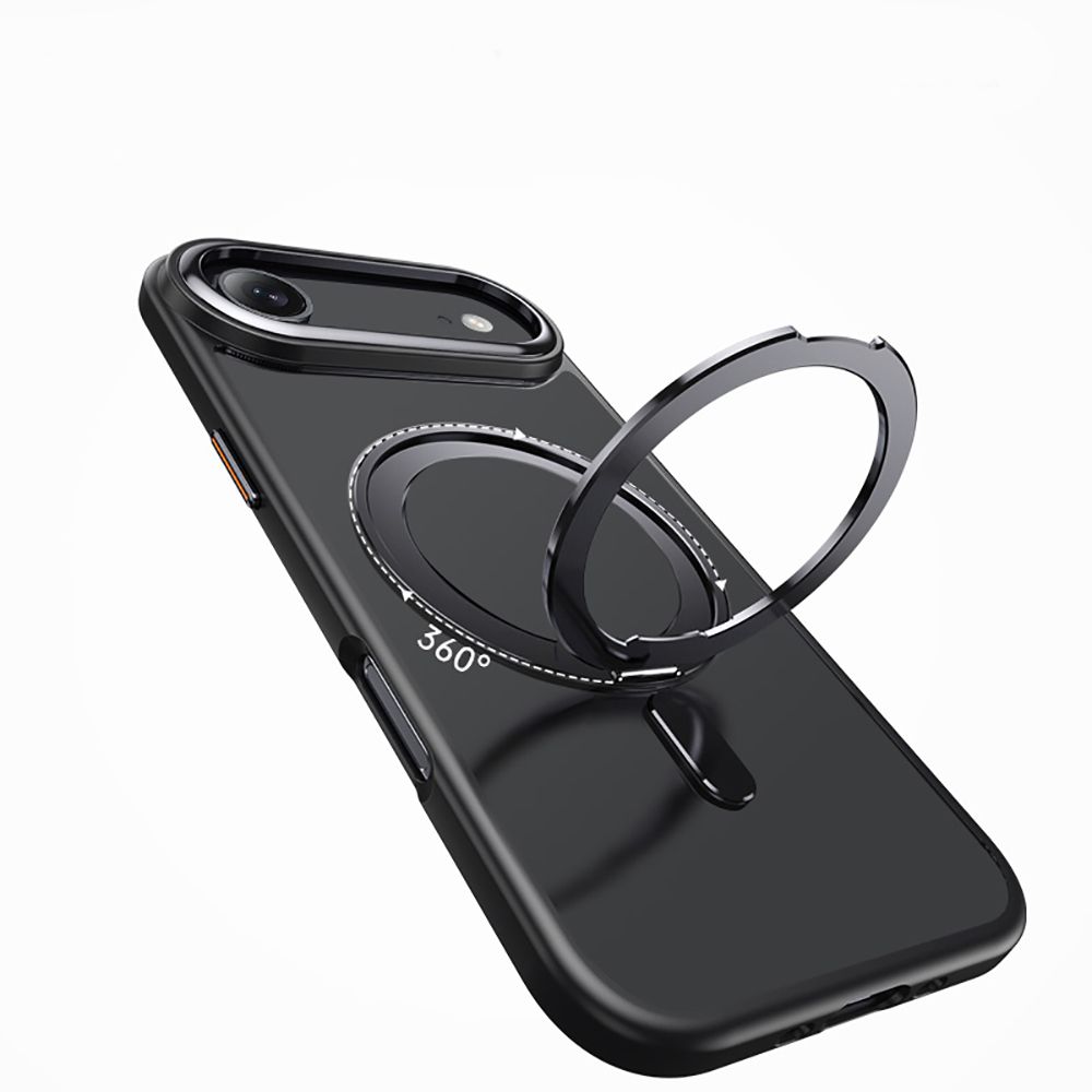 iTok webáruház - Tech-Protect Tech-Protect MagRing MagSafe tok iPhone 17 Air készülékhez (fekete) 5 Tech-Protect MagRing MagSafe case for iPhone 17 Air (fekete)