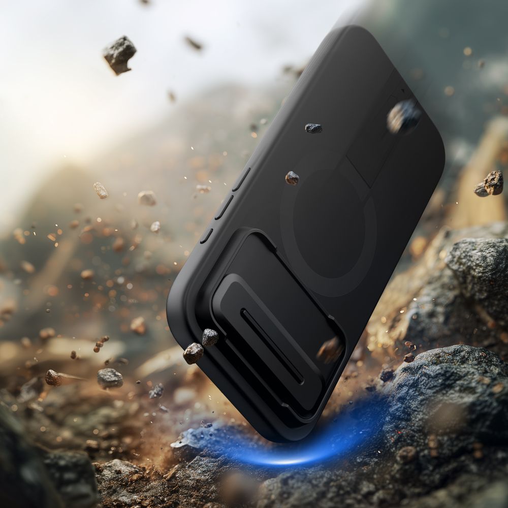 iTok webáruház - Tech-Protect Tech-Protect Kevlar Aura MagSafe tok iPhone Airhez (fekete) 7 Tech-Protect Kevlar Aura MagSafe Case for iPhone Air (fekete)
