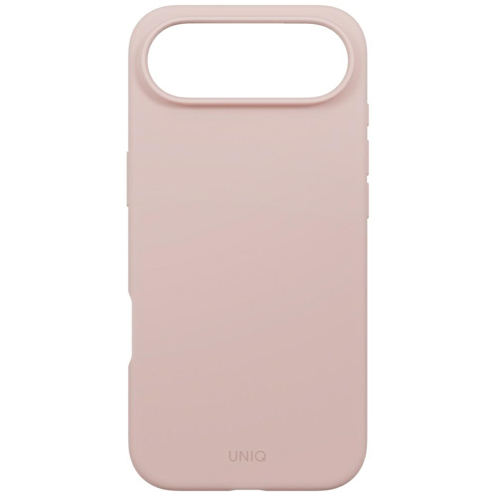 iTok webáruház - Uniq Uniq Lino Magclick tok iPhone Airhez (rózsaszín) 3 Uniq Lino iPhone Air Magclick Charging Case (rózsaszín)