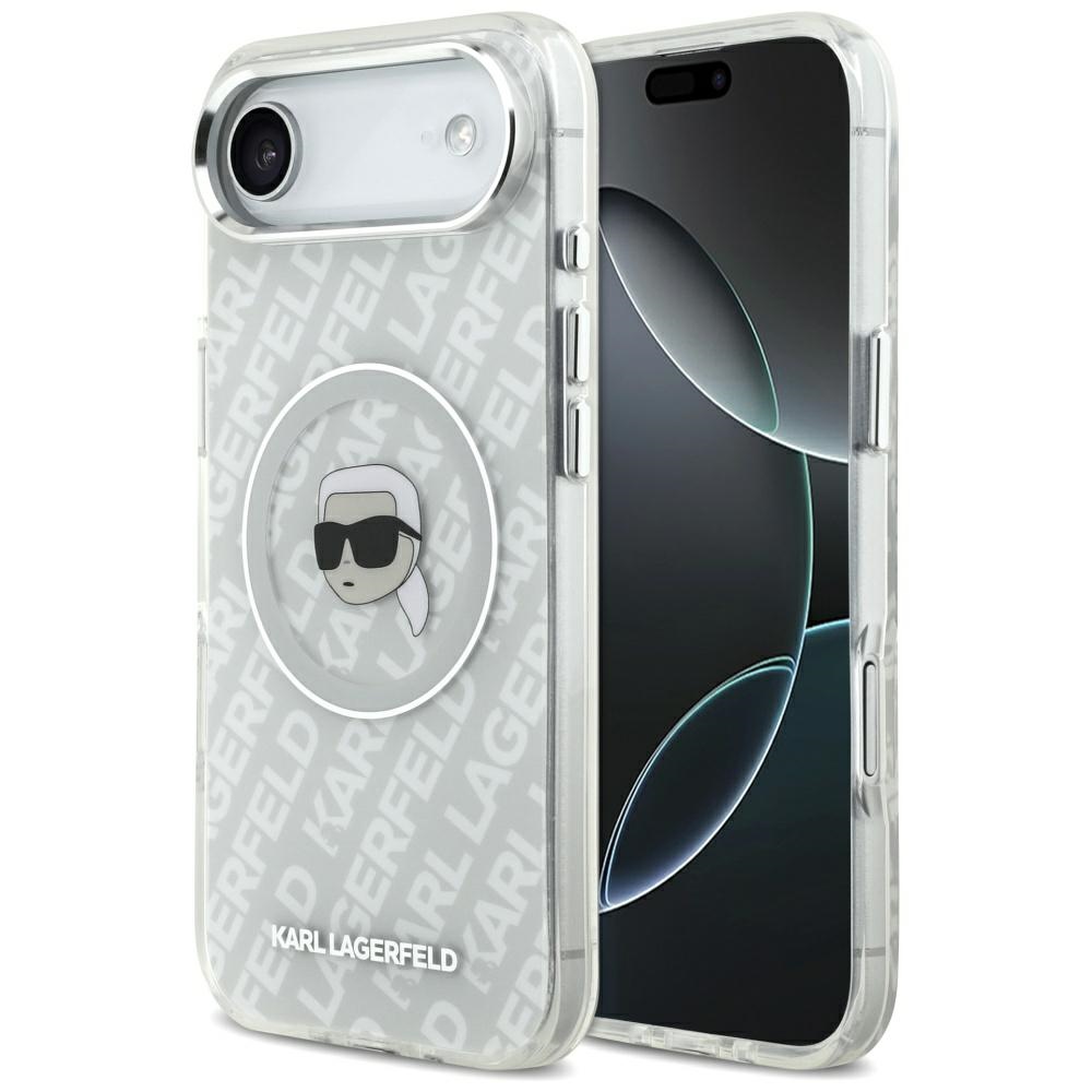 iTok webáruház - Karl Lagerfeld Karl Lagerfeld IML Karl Head Logo MagSafe tok iPhone Air készülékhez (szürke) 1 Karl Lagerfeld IML Karl Head Logo MagSafe iPhone Air Case (szürke)