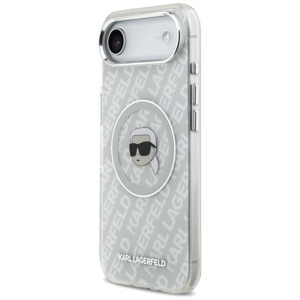 iTok webáruház - Karl Lagerfeld Karl Lagerfeld IML Karl Head Logo MagSafe tok iPhone Air készülékhez (szürke) 2 Karl Lagerfeld IML Karl Head Logo MagSafe iPhone Air Case (szürke)