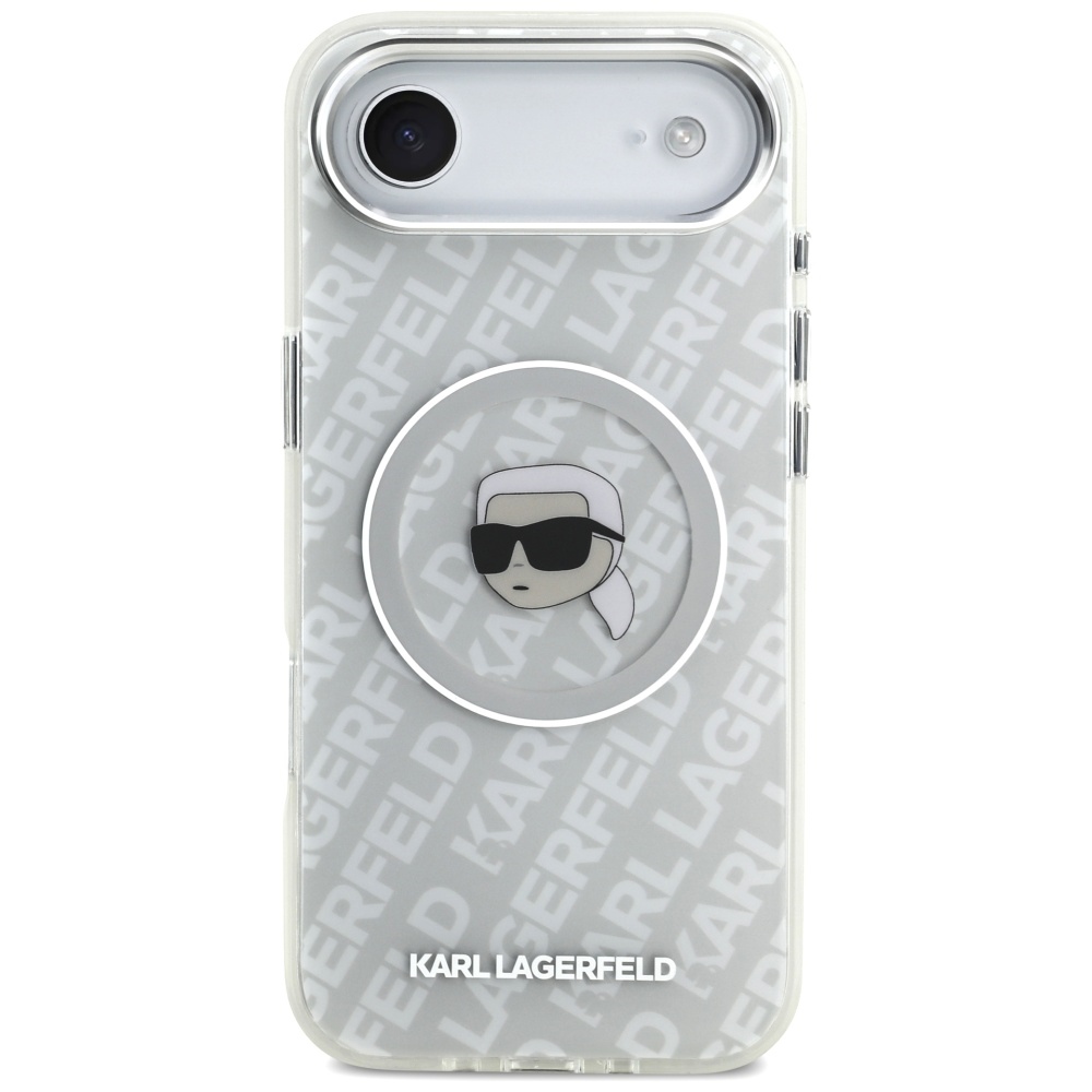 iTok webáruház - Karl Lagerfeld Karl Lagerfeld IML Karl Head Logo MagSafe tok iPhone Air készülékhez (szürke) 3 Karl Lagerfeld IML Karl Head Logo MagSafe iPhone Air Case (szürke)