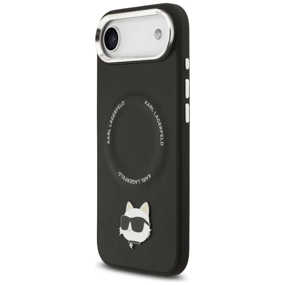 iTok webáruház - Karl Lagerfeld Karl Lagerfeld Choupette Pin MagSafe tok iPhone Air készülékhez, fekete 2 Karl Lagerfeld Choupette Pin MagSafe Case for iPhone Air Black