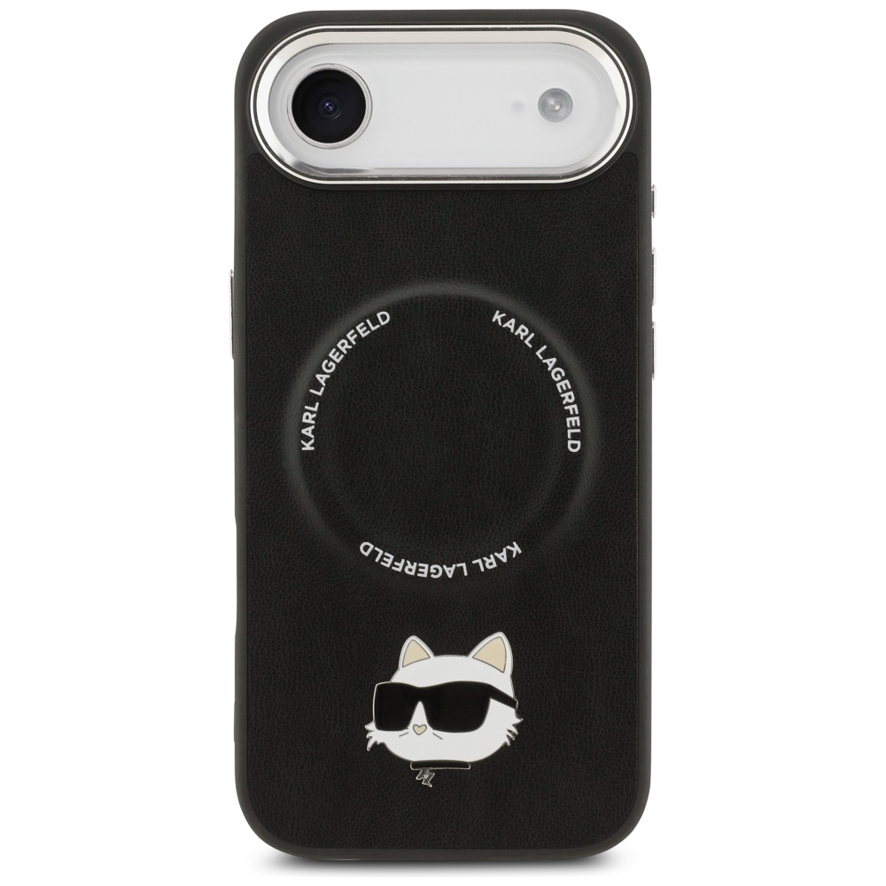 iTok webáruház - Karl Lagerfeld Karl Lagerfeld Choupette Pin MagSafe tok iPhone Air készülékhez, fekete 3 Karl Lagerfeld Choupette Pin MagSafe Case for iPhone Air Black