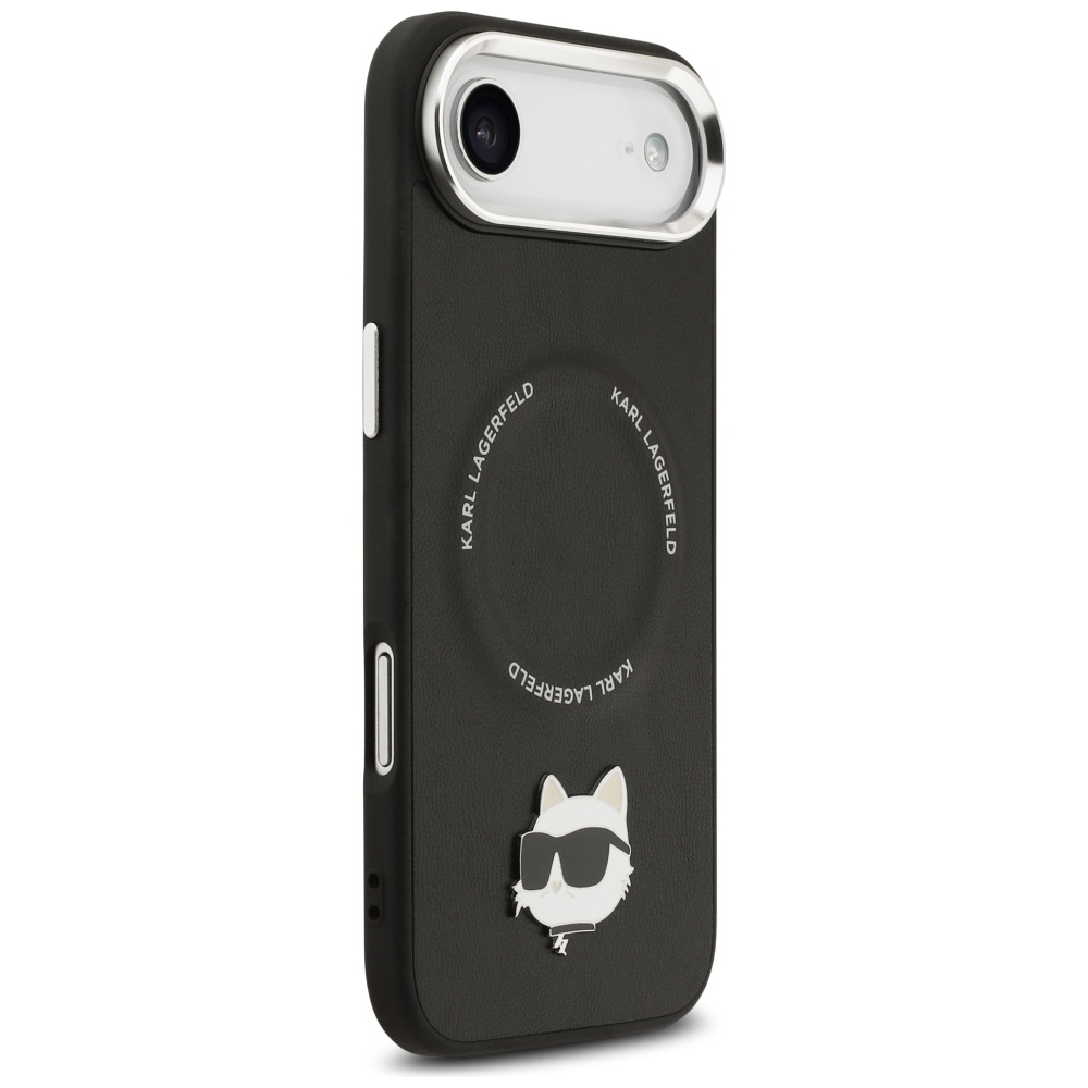 iTok webáruház - Karl Lagerfeld Karl Lagerfeld Choupette Pin MagSafe tok iPhone Air készülékhez, fekete 4 Karl Lagerfeld Choupette Pin MagSafe Case for iPhone Air Black