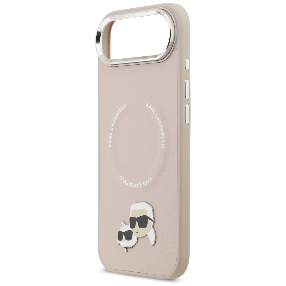 iTok webáruház - Karl Lagerfeld Karl Lagerfeld Karl & Choupette Pins MagSafe tok iPhone Air készülékhez, rózsaszín 6 Karl Lagerfeld Karl & Choupette Pins MagSafe Case for iPhone Air Pink