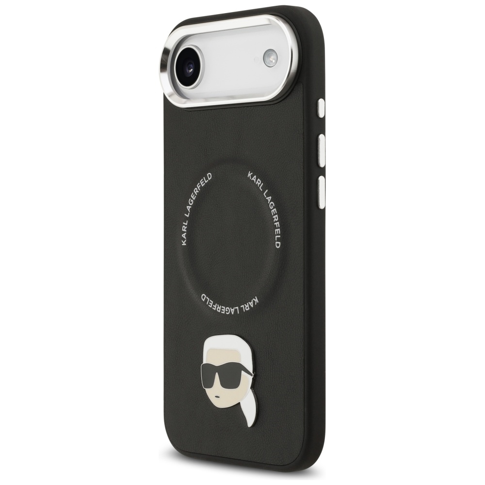 iTok webáruház - Karl Lagerfeld Karl Lagerfeld Karl Pin MagSafe tok iPhone Air készülékhez (fekete) 2 Karl Lagerfeld Karl Pin MagSafe Case for iPhone Air (fekete)