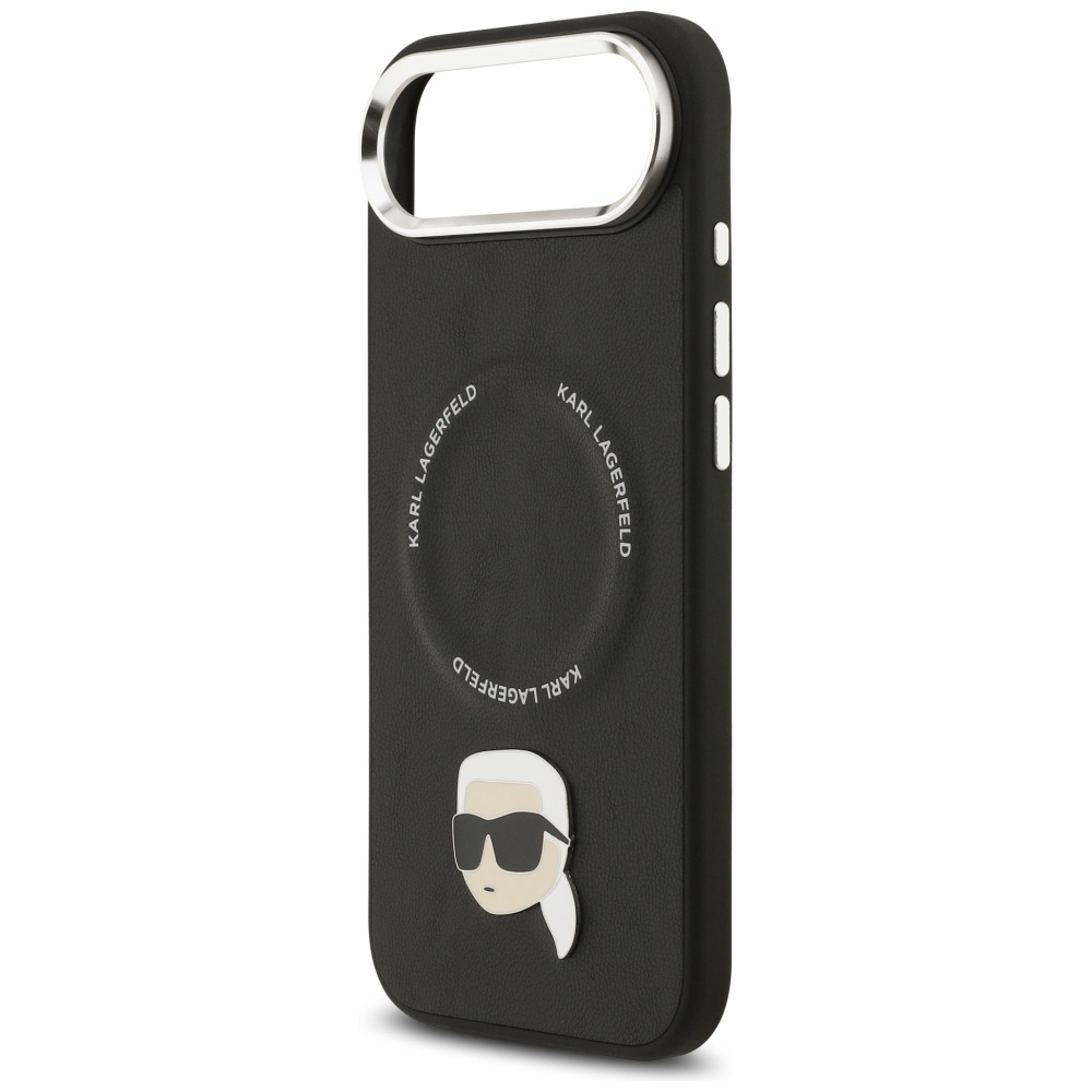 iTok webáruház - Karl Lagerfeld Karl Lagerfeld Karl Pin MagSafe tok iPhone Air készülékhez (fekete) 6 Karl Lagerfeld Karl Pin MagSafe Case for iPhone Air (fekete)