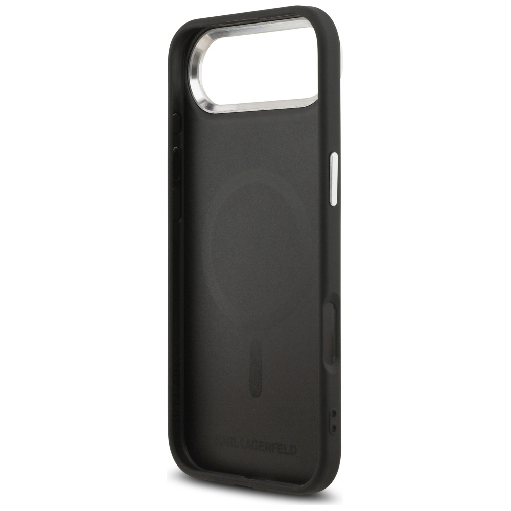 iTok webáruház - Karl Lagerfeld Karl Lagerfeld Karl Pin MagSafe tok iPhone Air készülékhez (fekete) 7 Karl Lagerfeld Karl Pin MagSafe Case for iPhone Air (fekete)
