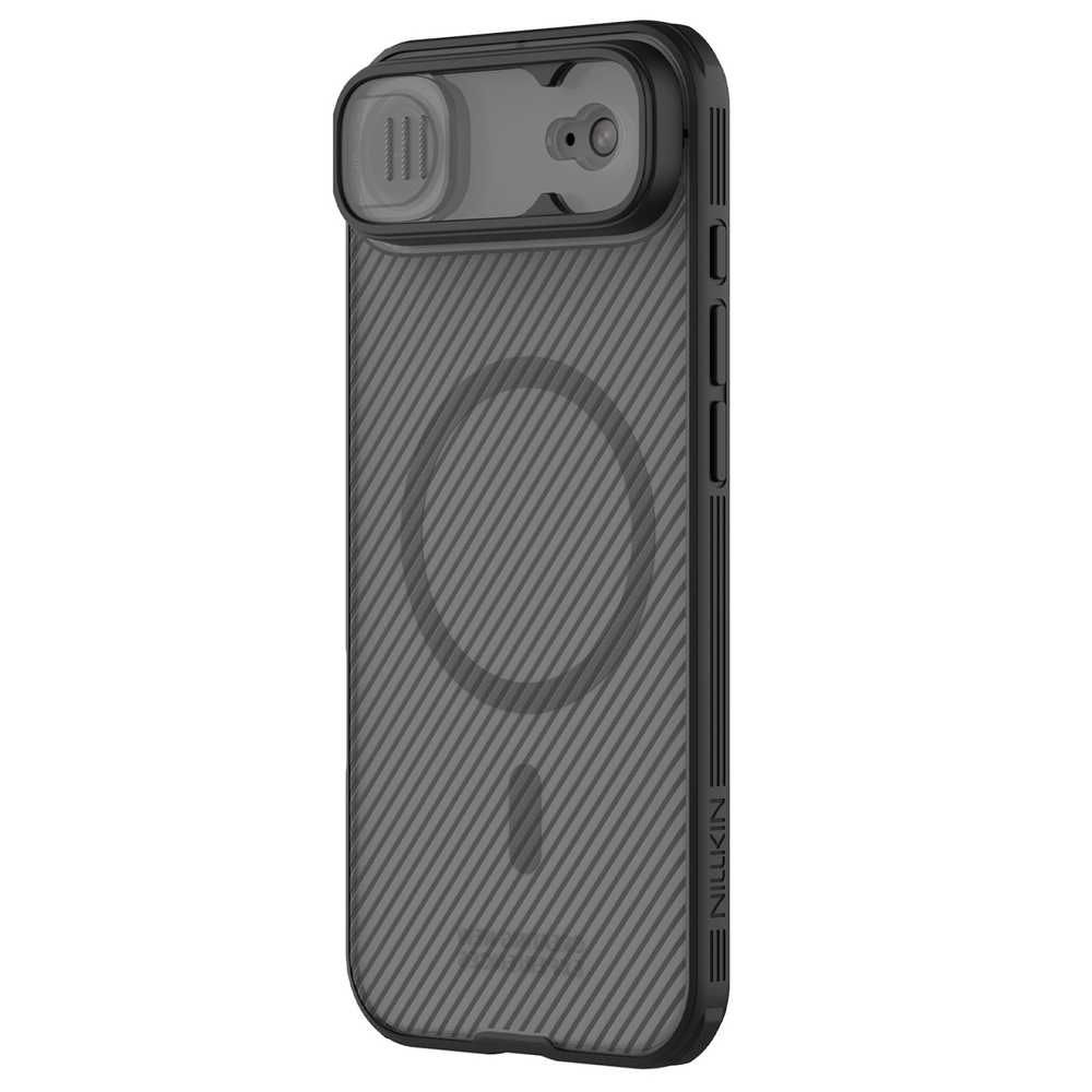 iTok webáruház - Nillkin Nillkin CamShield Pro tok iPhone 17 Airhez (átlátszó fekete) 2 Nillkin CamShield Pro MagSafe Compatible Case for iPhone 17 Air (átlátszó fekete)