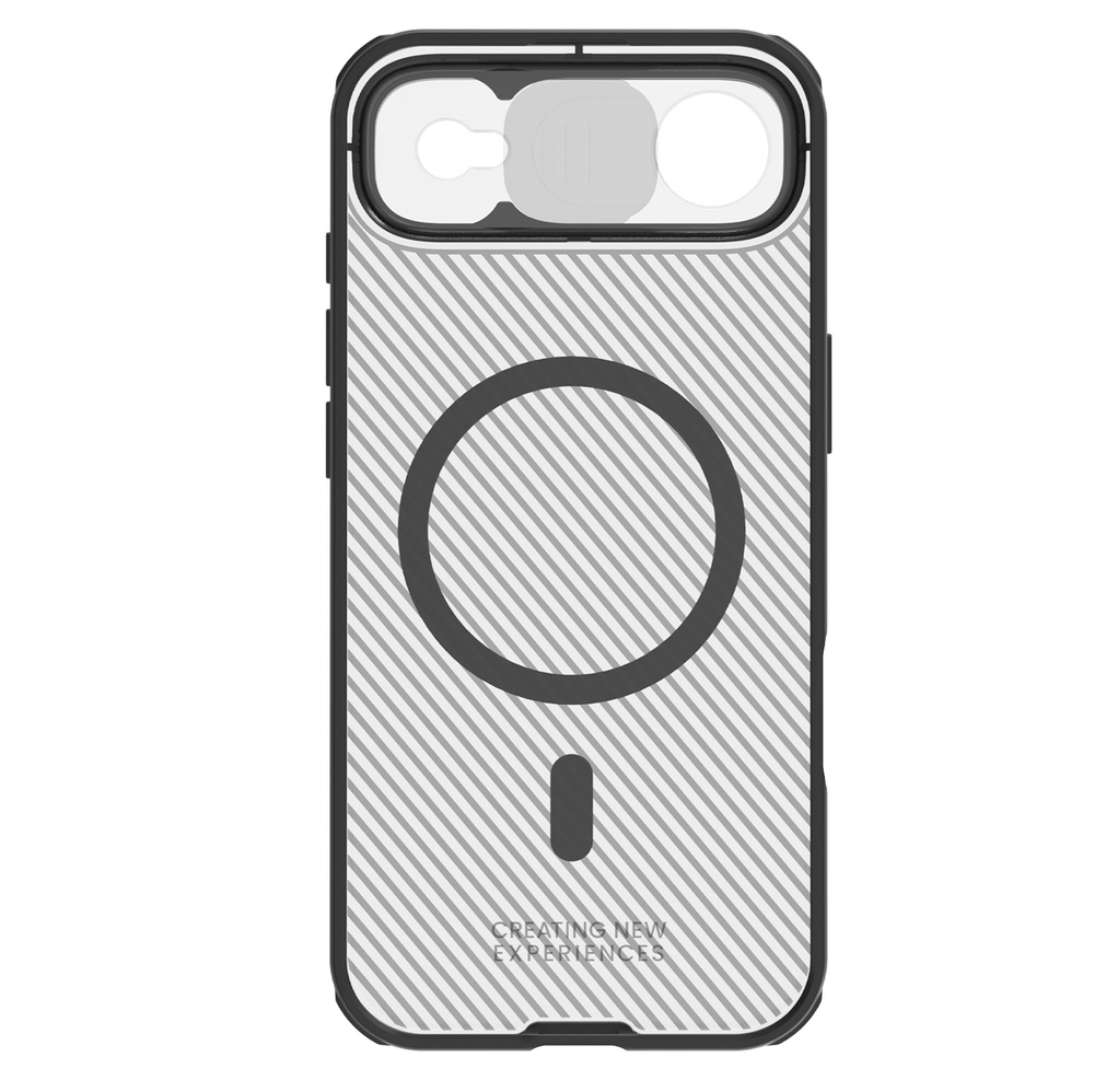 iTok webáruház - Nillkin Nillkin CamShield Pro tok iPhone 17 Airhez (átlátszó fekete) 6 Nillkin CamShield Pro MagSafe Compatible Case for iPhone 17 Air (átlátszó fekete)