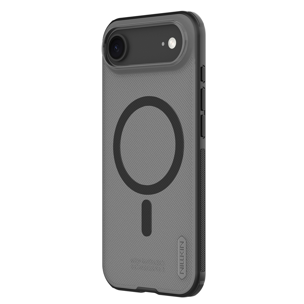 iTok webáruház - Nillkin Nillkin Super Frosted Shield Pro MagSafe tok iPhone 17 Airhez (átlátszó fekete) 2 Nillkin Super Frosted Shield Pro MagSafe Compatible Case for iPhone 17 Air (átlátszó fekete)