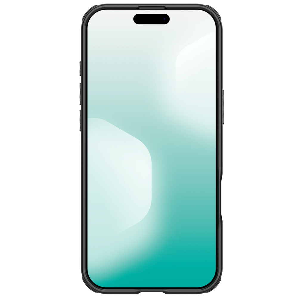 iTok webáruház - Nillkin Nillkin Super Frosted Shield Pro MagSafe tok iPhone 17 Airhez (átlátszó fekete) 4 Nillkin Super Frosted Shield Pro MagSafe Compatible Case for iPhone 17 Air (átlátszó fekete)