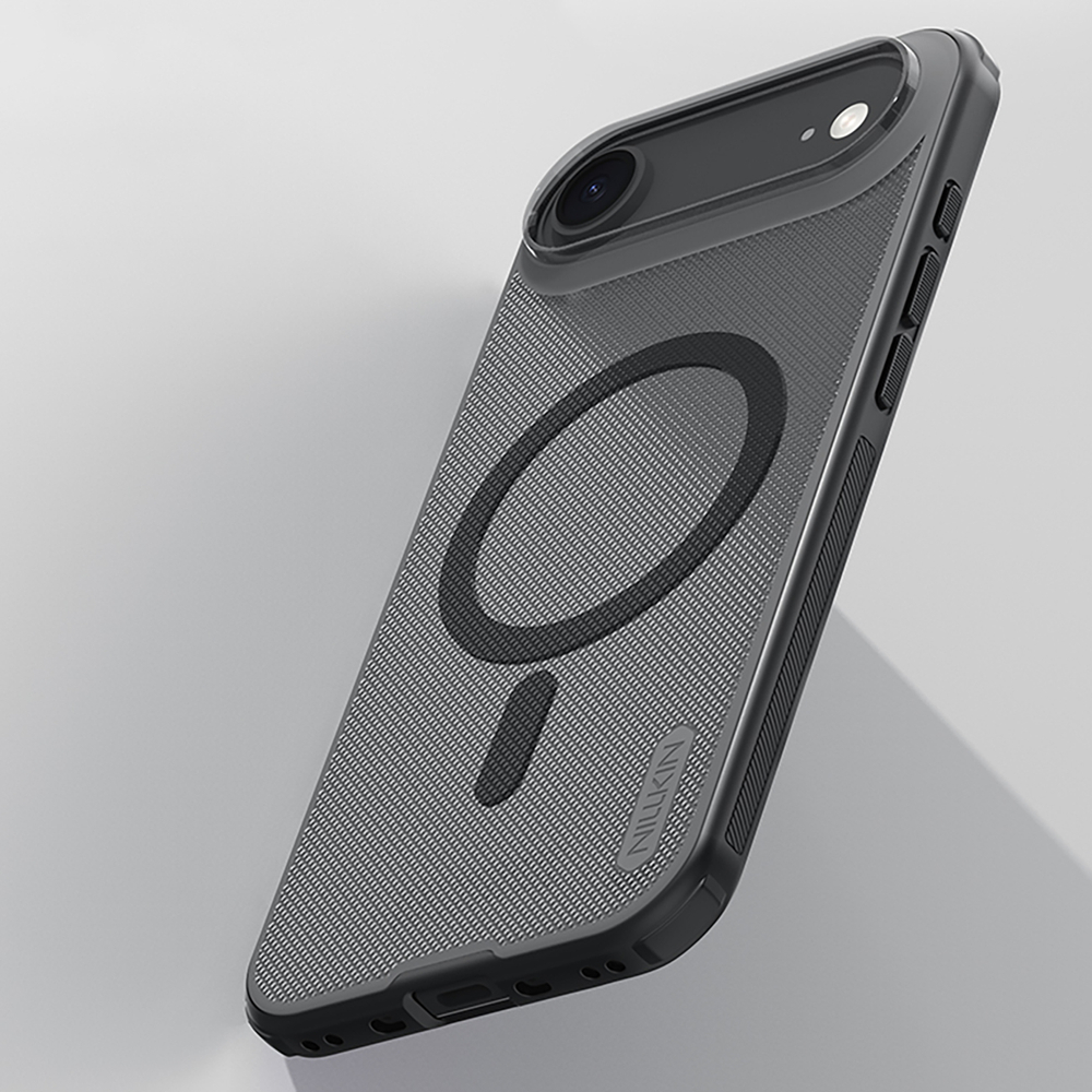 iTok webáruház - Nillkin Nillkin Super Frosted Shield Pro MagSafe tok iPhone 17 Airhez (átlátszó fekete) 7 Nillkin Super Frosted Shield Pro MagSafe Compatible Case for iPhone 17 Air (átlátszó fekete)