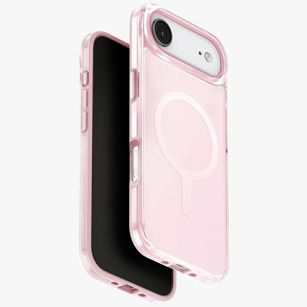 iTok webáruház - Uniq Uniq Clario Magclick tok iPhone Air (rózsaszín) 1 Uniq Clario Magclick Charging Case for iPhone Air (rózsaszín)