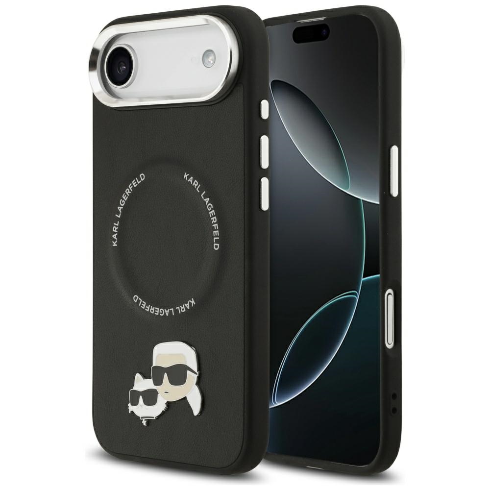 iTok webáruház - Karl Lagerfeld Karl Lagerfeld Karl & Choupette Pins MagSafe tok iPhone 17 Airhez (fekete) 1 Karl Lagerfeld Karl & Choupette Pins MagSafe Case for iPhone Air (fekete)