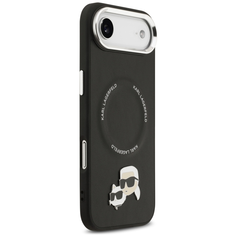 iTok webáruház - Karl Lagerfeld Karl Lagerfeld Karl & Choupette Pins MagSafe tok iPhone 17 Airhez (fekete) 4 Karl Lagerfeld Karl & Choupette Pins MagSafe Case for iPhone Air (fekete)