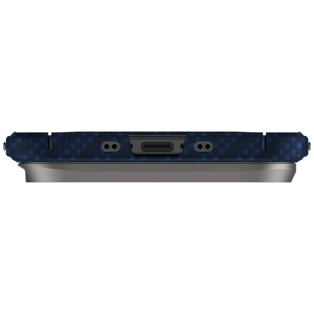 iTok webáruház - Uniq Uniq Keva EDGE Magclick tok iPhone Air készülékhez (kék) 4 Uniq Keva EDGE Magclick Charging Case for iPhone Air (kék)