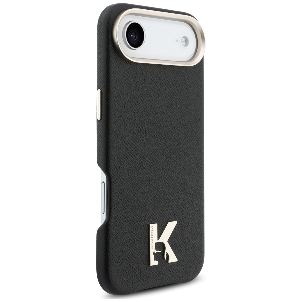 iTok webáruház - Karl Lagerfeld Karl Lagerfeld Karl Head Logo MagSafe tok iPhone Air készülékhez (fekete) 4 Karl Lagerfeld Karl Head Logo MagSafe Case for iPhone Air (fekete)