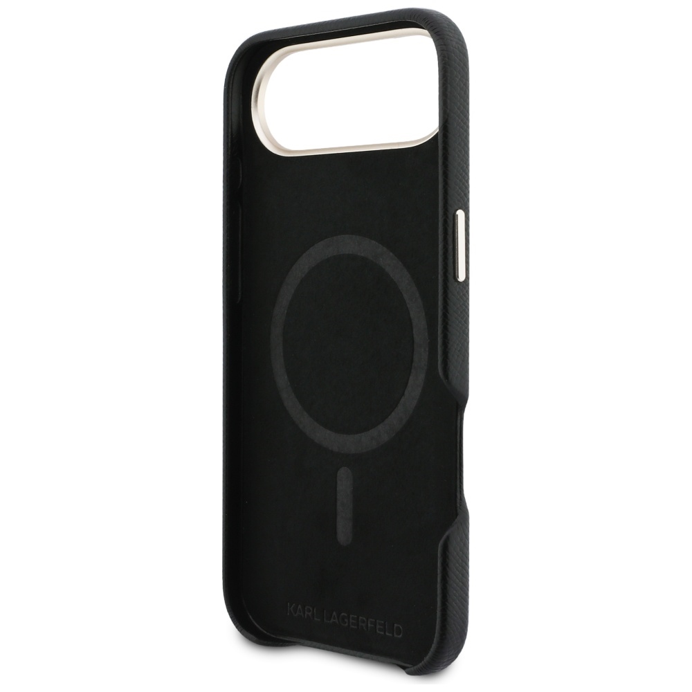 iTok webáruház - Karl Lagerfeld Karl Lagerfeld Karl Head Logo MagSafe tok iPhone Air készülékhez (fekete) 7 Karl Lagerfeld Karl Head Logo MagSafe Case for iPhone Air (fekete)