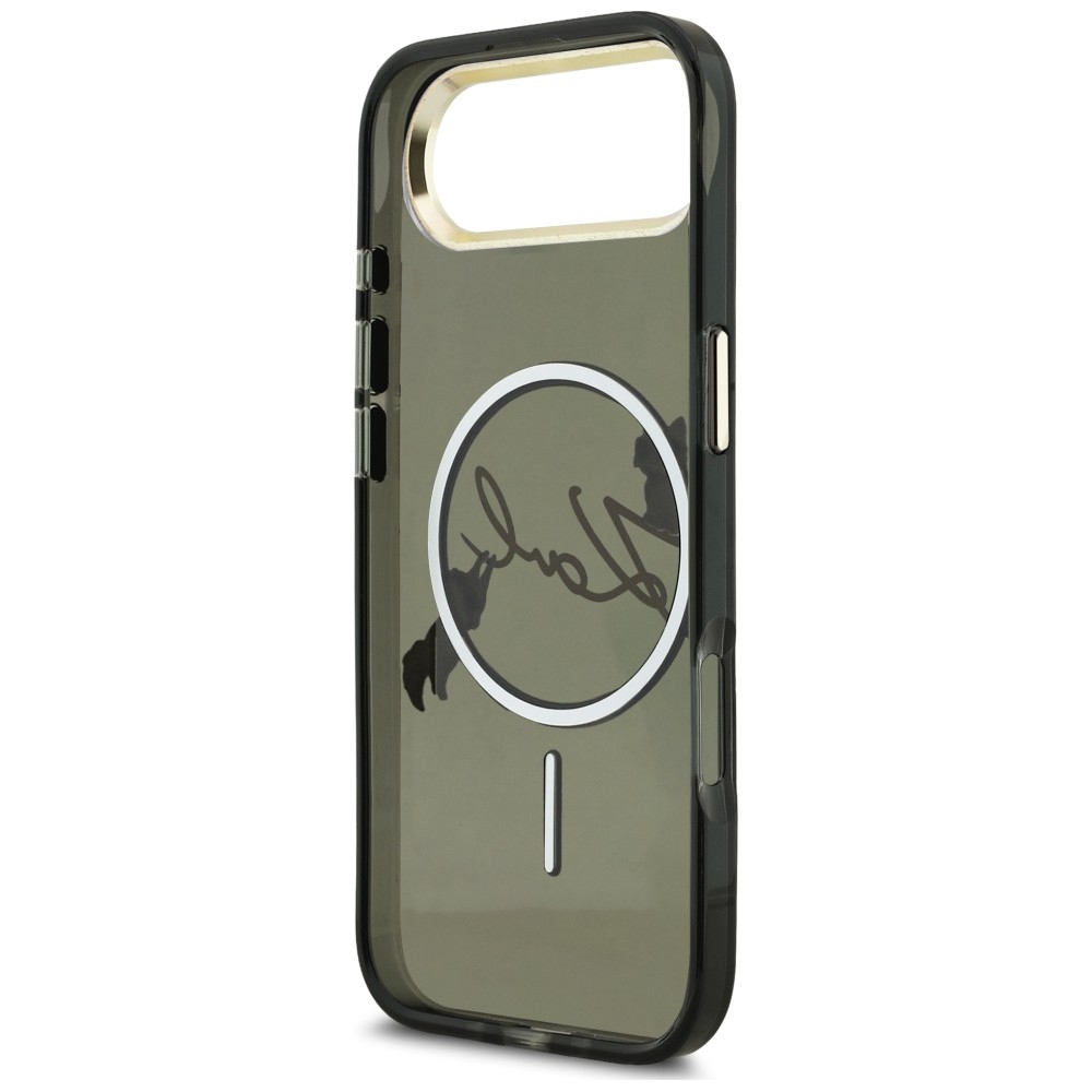 iTok webáruház - Karl Lagerfeld Karl Lagerfeld IML Choupettes Karl Script Logo MagSafe tok iPhone Air készülékhez (fekete) 7 Karl Lagerfeld IML Choupettes Karl Script Logo MagSafe iPhone Air Case (fekete)