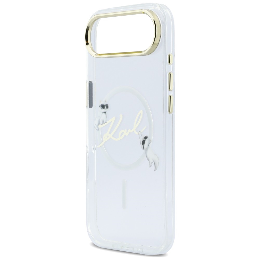 iTok webáruház - Karl Lagerfeld Karl Lagerfeld IML Choupettes Karl Script Logo MagSafe tok iPhone Air készülékhez (átlátszó) 6 Karl Lagerfeld IML Choupettes Karl Script Logo MagSafe iPhone Air Case (átlátszó)