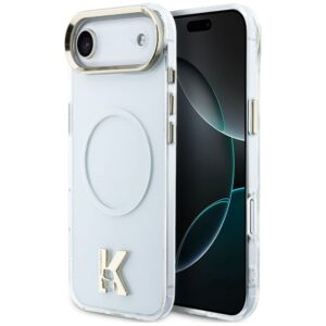 Karl Lagerfeld IML K Head Logo MagSafe tok iPhone Air készülékhez (átlátszó)