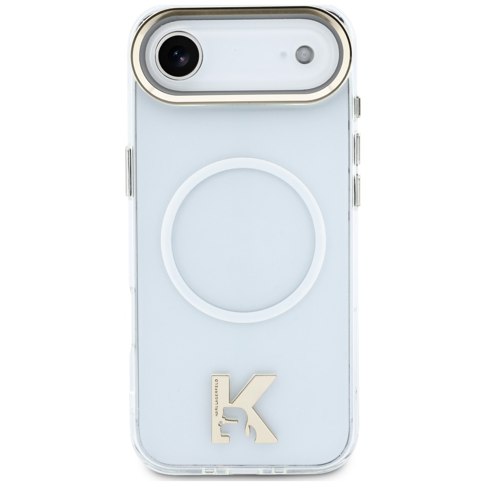 iTok webáruház - Karl Lagerfeld Karl Lagerfeld IML K Head Logo MagSafe tok iPhone Air készülékhez (átlátszó) 3 Karl Lagerfeld IML K Head Logo MagSafe Case for iPhone Air (átlátszó)