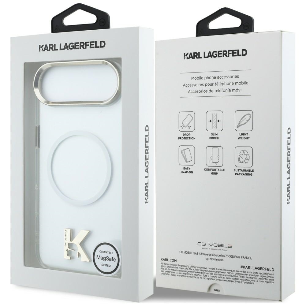 iTok webáruház - Karl Lagerfeld Karl Lagerfeld IML K Head Logo MagSafe tok iPhone Air készülékhez (átlátszó) 8 Karl Lagerfeld IML K Head Logo MagSafe Case for iPhone Air (átlátszó)