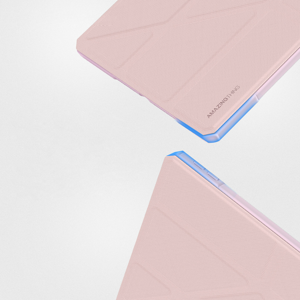 iTok webáruház - AmazingThing AmazingThing Titan Pro Folio tok iPad Air 11" M3/M4 (2025/2026) (rózsaszín) 5 AmazingThing Titan Pro Folio Case for iPad Air 11" M3/M4 (2025/2026) (rózsaszín)