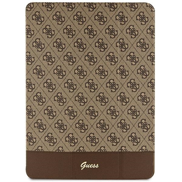 iTok webáruház - Guess Guess 4G Stripe Allover tok iPad Pro 12.9" készülékhez (barna) 1 Guess 4G Stripe Allover case for iPad Pro 12.9" (barna)