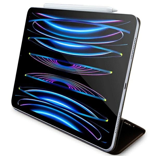 iTok webáruház - Guess Guess 4G Stripe Allover tok iPad Pro 12.9" készülékhez (barna) 5 Guess 4G Stripe Allover case for iPad Pro 12.9" (barna)