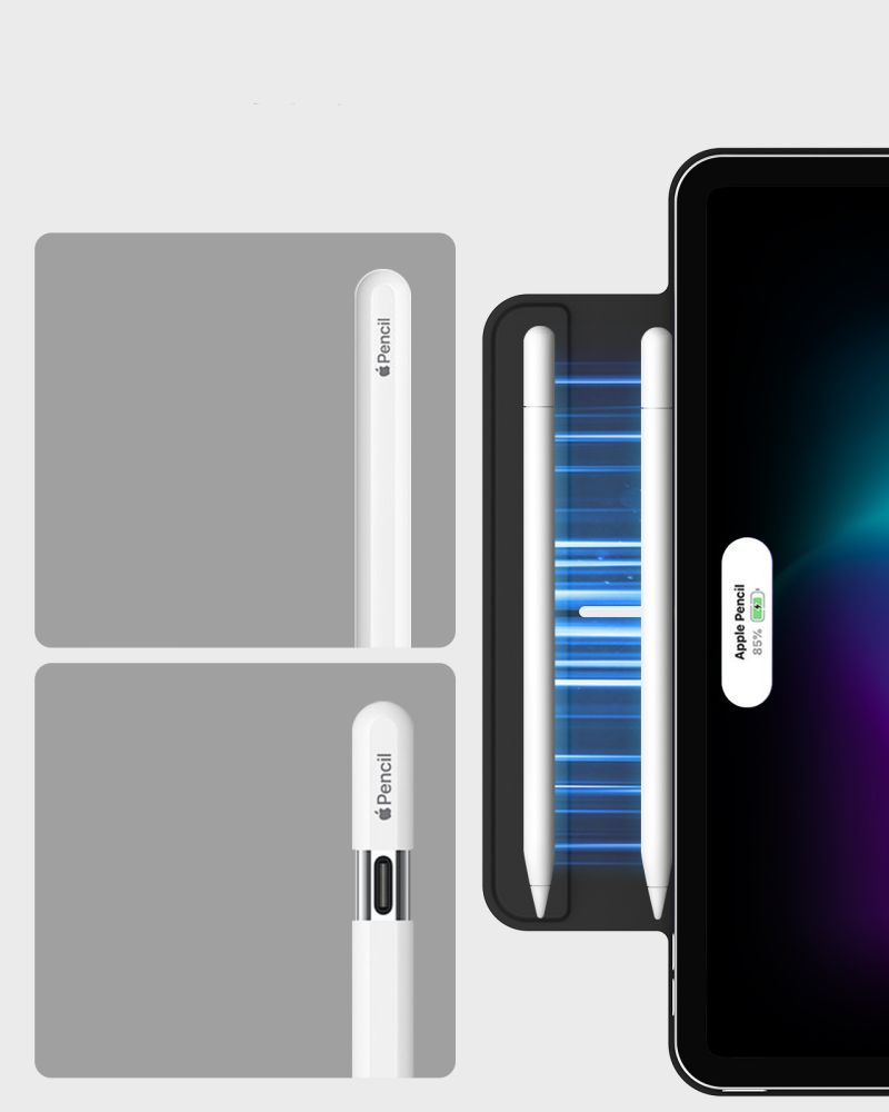 iTok webáruház - ESR ESR Rebound Magnetic tok iPad Pro 13" 2024 készülékhez (fekete) 4 ESR Rebound Magnetic Case for iPad Pro 13'' 2024 (fekete)