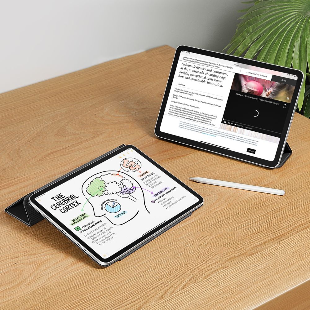 iTok webáruház - ESR ESR Rebound Magnetic tok iPad Pro 13" 2024 készülékhez (fekete) 5 ESR Rebound Magnetic Case for iPad Pro 13'' 2024 (fekete)